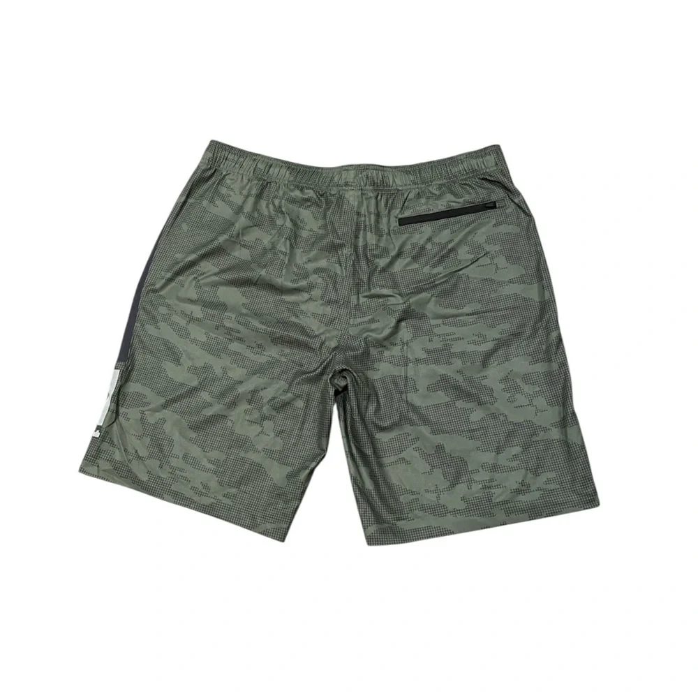 MSX by Michael Strahan Green Camo Swim Trunks Board‎ Shorts
